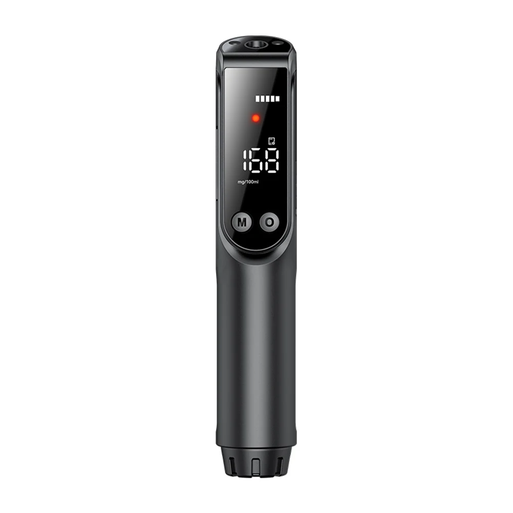Mini Handheld Alcohol Tester Three-color Indicator Non-contact Portable TYPE-C Port with High-precision Sensor