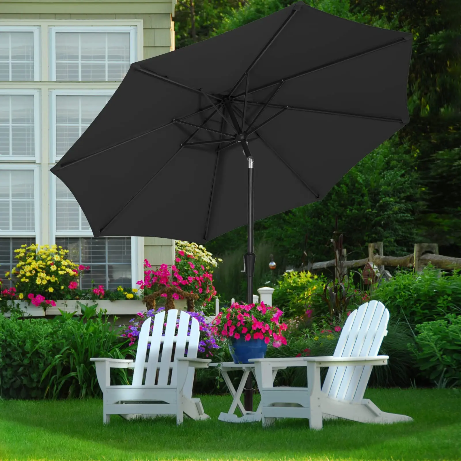 Wholesale Cheap Big Size Outdoor Parasol & Base White Balinese Parasol Patio Umbrella For Garden