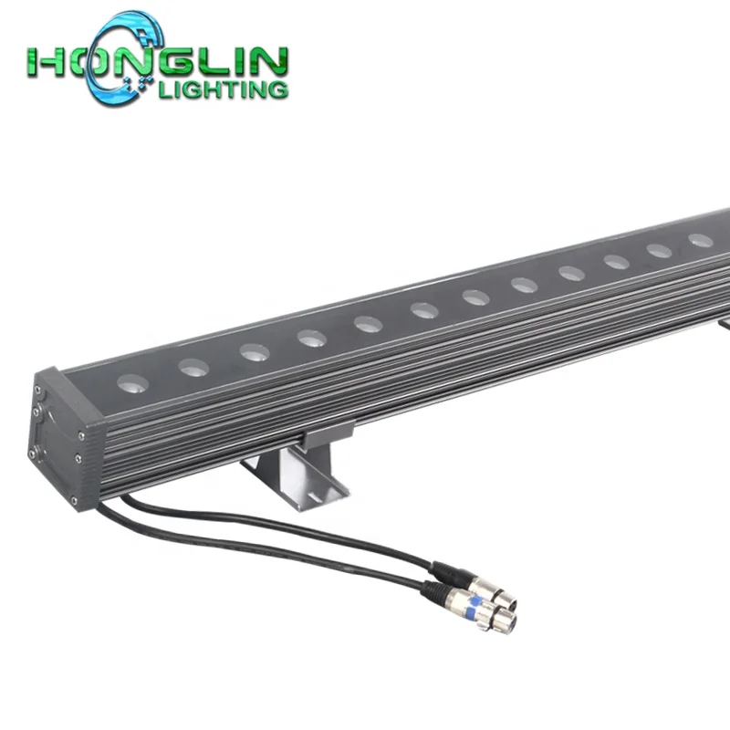 RGBW DMX512 led wall washer  architectural linear bridge outdoor wall washer