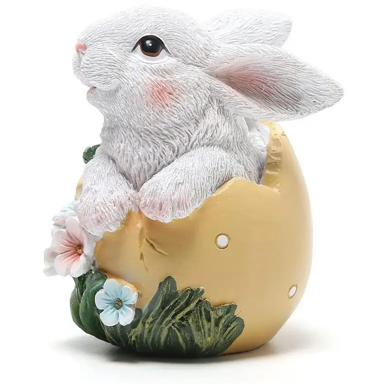 New Easter Rabbit Resin Crafts Collection Garden and Courtyard Decorations Festival Gifts