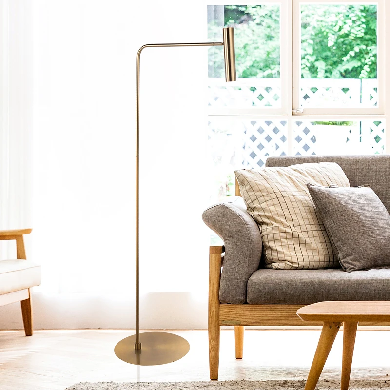 Modern Metal Decoration Contemporary Gold LED Adjustable Design Floor Lamp for Living Room