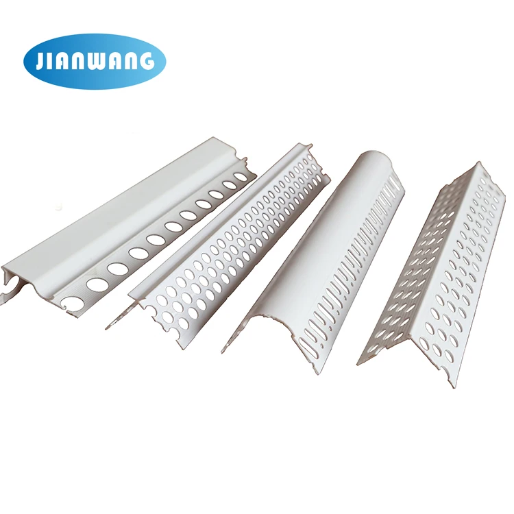 Hight Quality PVC Flexible Drywall External Angle Bead White PVC Plastering Corner Bead For gypsum board