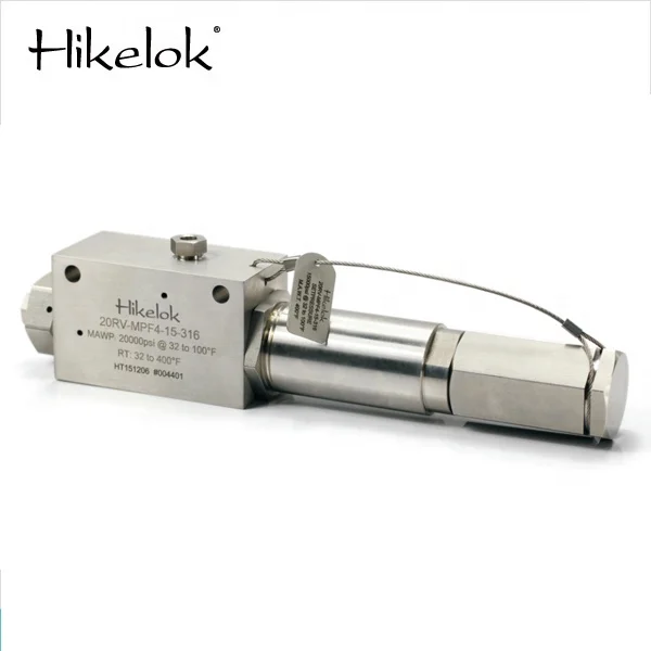 316L C5M 20000psi extra High Swagelok Relief Valves