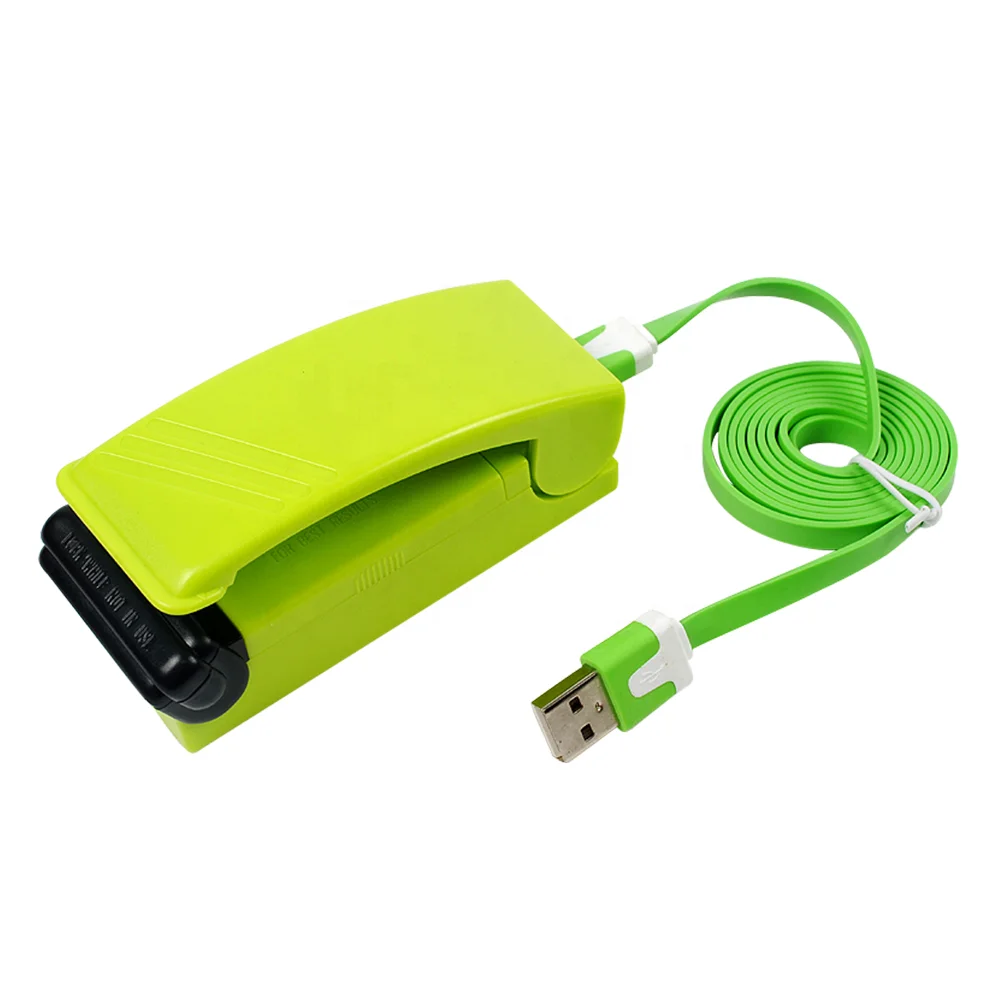  USB Перезаряжаемый электрический пластиковый упаковщик чипсов для