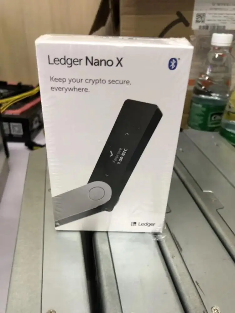 Ledger Nano X криптовалюта аппаратные средства кошелек Blockchain BTC