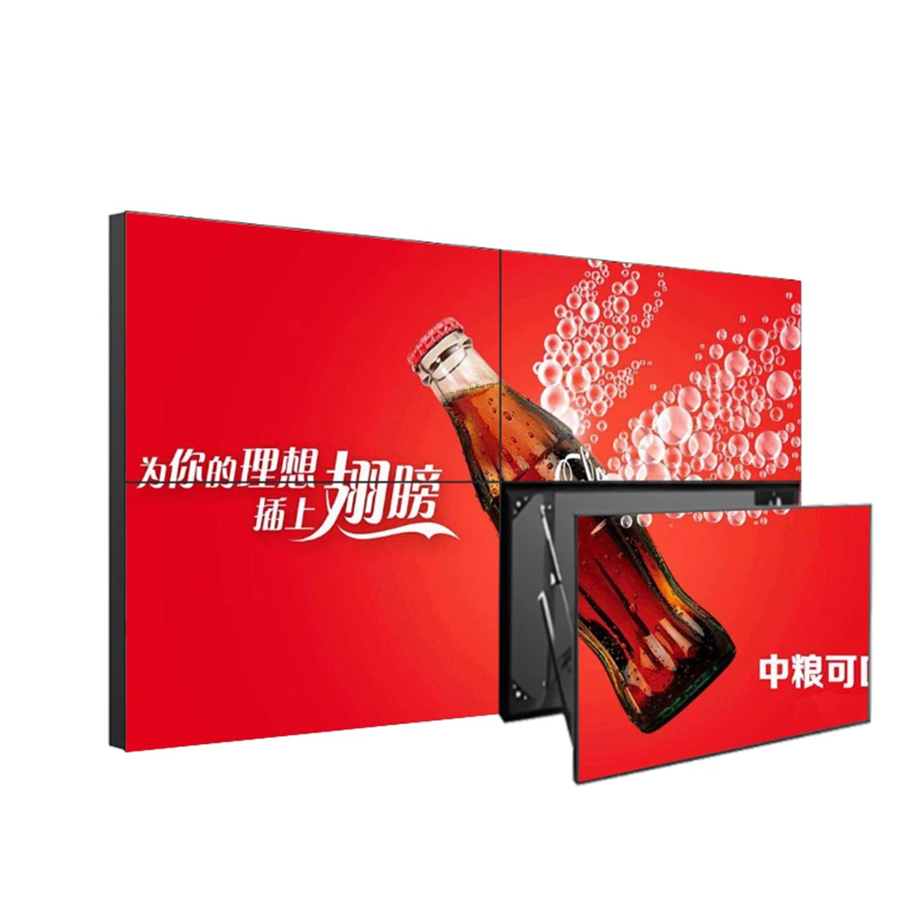 32 43 50 55 Inch Indoor 4K LCD Video Wall Display Advertisement Screen Wall Screen Digital Signage