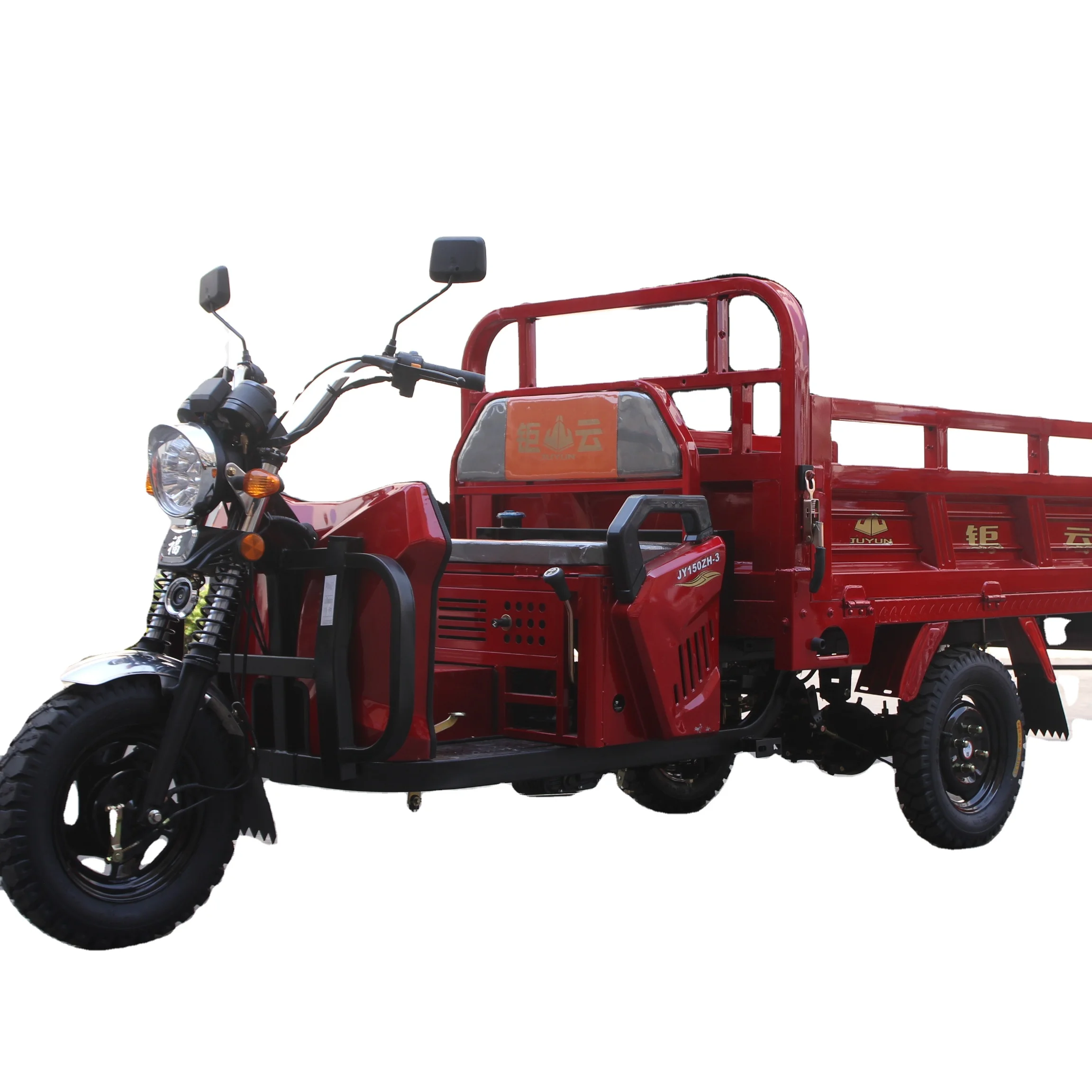 China electric 3 wheel bike tricycle gas motorcycle 150cc air cooling engine trike cargo motorized tricycle