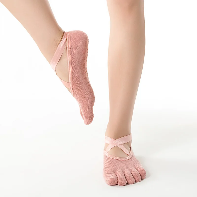
Women cotton sport socks 5 toe workout High quality yoga socks 