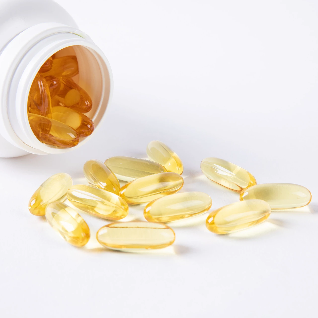 
Fish Oil Softgel Dietary Supplement Omega-3 Bulk 