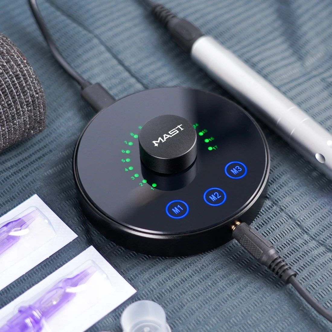 Mast halo 3 power supply three modes for tattoo machine new design 3A