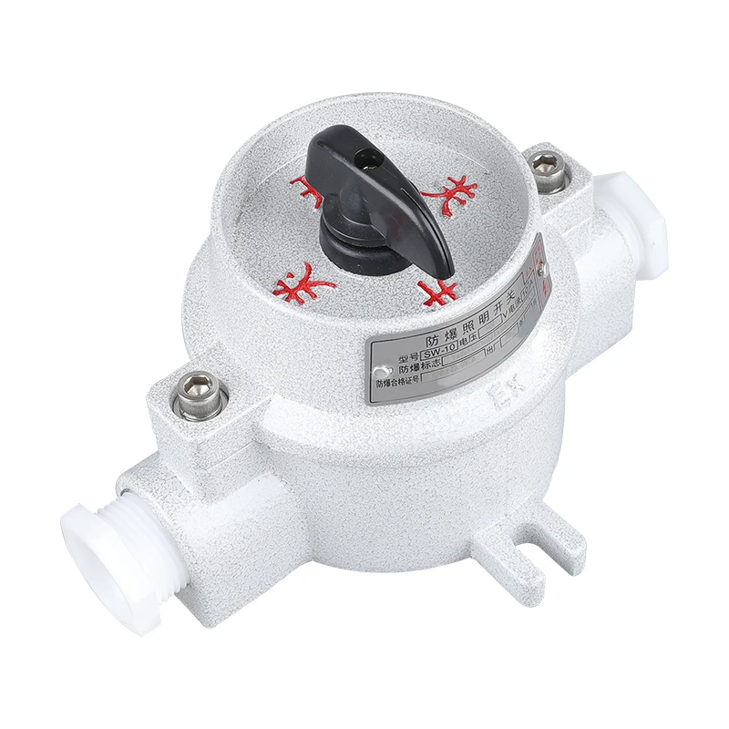Explosion-proof Switch Factory Wholesale 220V 380V Aluminum Alloy Shell Explosion proof Lighting Switch