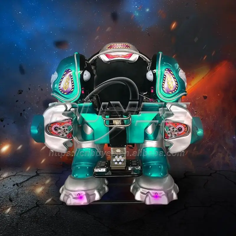 Party Games Riding Robot Amusement Games Machine Kids Ride On Robot Hot Sale 2023