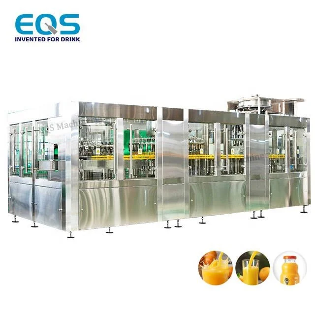 Factory Price Complete Juice Bottling Filling Machine Line To Make Fruit Juice