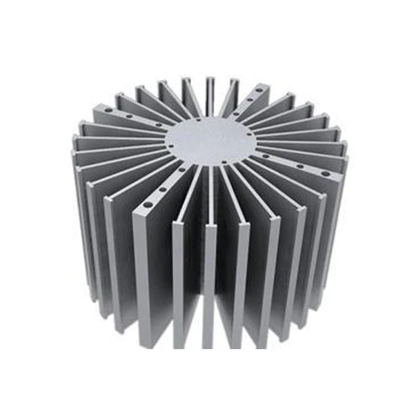 OEM Various Die Casting Aluminum Heat Sinks Fabrication Enclosure Housing Round Extrusion Profile Service