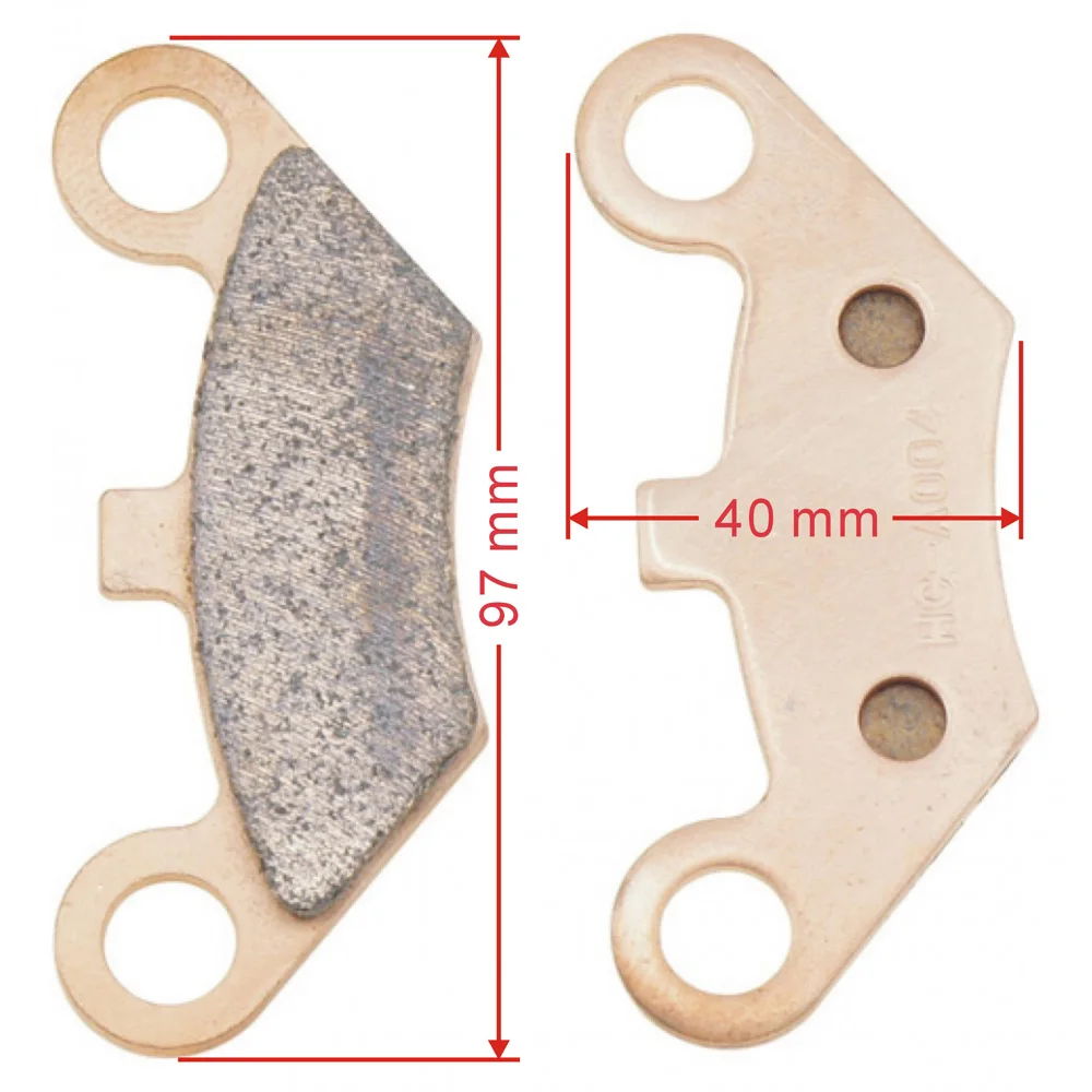 CF520 CF550 CF500ATR CF500AU ATV PART Sintered Front Brake Pad for 9010-0808B0 CFMoto CForce 550 atv parts & accessories