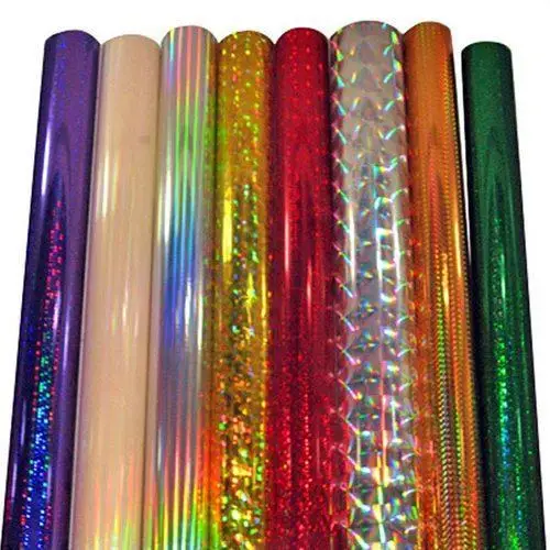 Premium Quality Holographic Polyester Film supplier Use in Packing Good from Leading Indian supplier available in multiple colour
