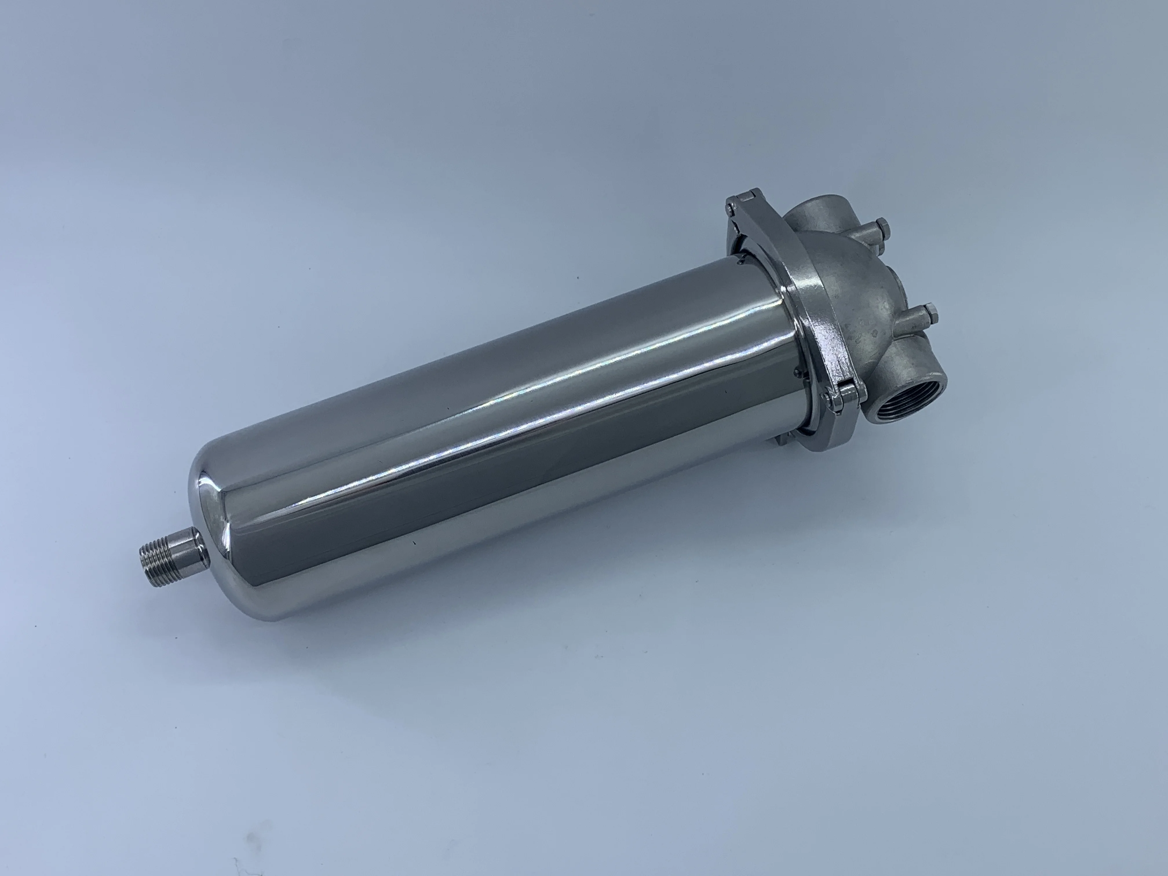 10 Inch / 20 Inch Stainless Steel 304 Housing High Pressure Water Prefilter Liquid Treatment System Water Filter