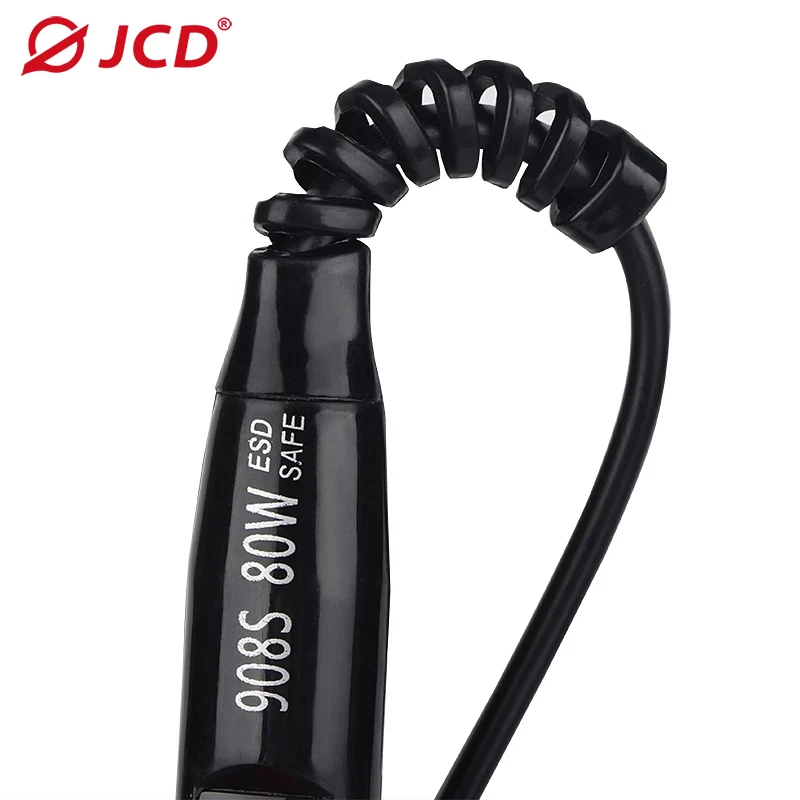 JCD 908S-BBH 80W Soldering iron  Electric Digital Soldering Station 220V 110V Temperature Adjustable Welding Soldering Tips Tool