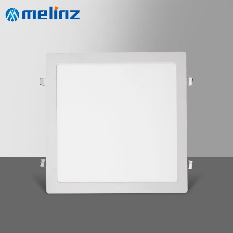 MELINZ Energy Saving Recessed Glass LGP 1.0PS Diffuser 3w 6w 9w 12w 15w 18w 24w Led Panel Light