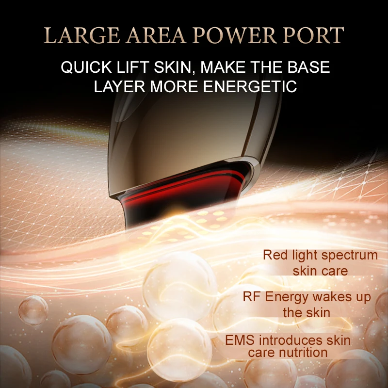 2023 Hot Sale New Face Skin Tightening Machine Stamped Rf Beauty Instrument