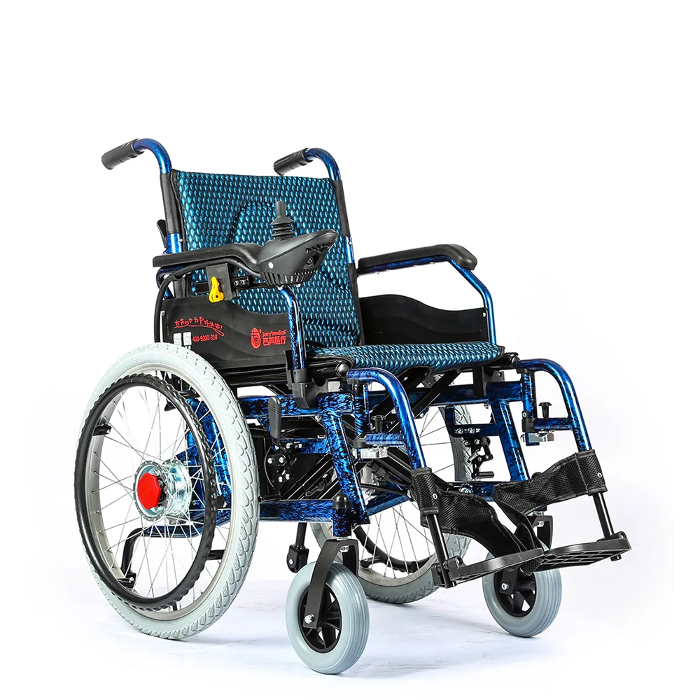 Hot Seller Cheap Flip Up Armrest Safety Portable Rechargeable Electric Wheelchair