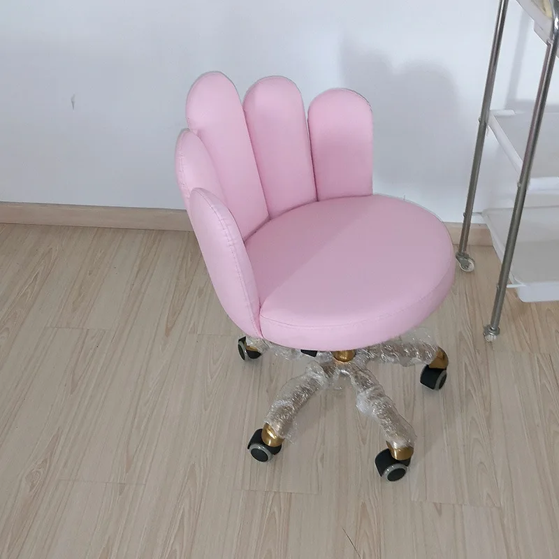 Hair beauty salon furniture Fabric Technician Stool Chair Beauty Salon Furniture