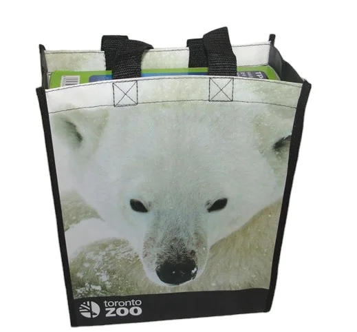 Custom 100 GSM  120GSM Non Woven Gloss Checkered Laminated Color Coating Tote Bag For Clothes Store Shoes Store