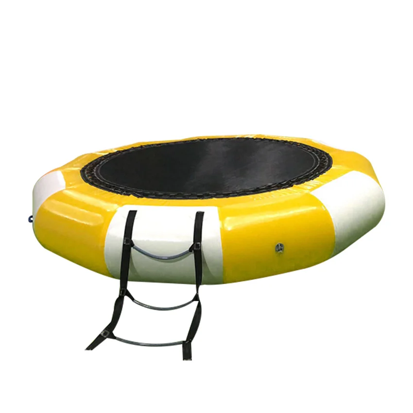 commercial inflatable water trampoline Floating Jumping Bed for sale