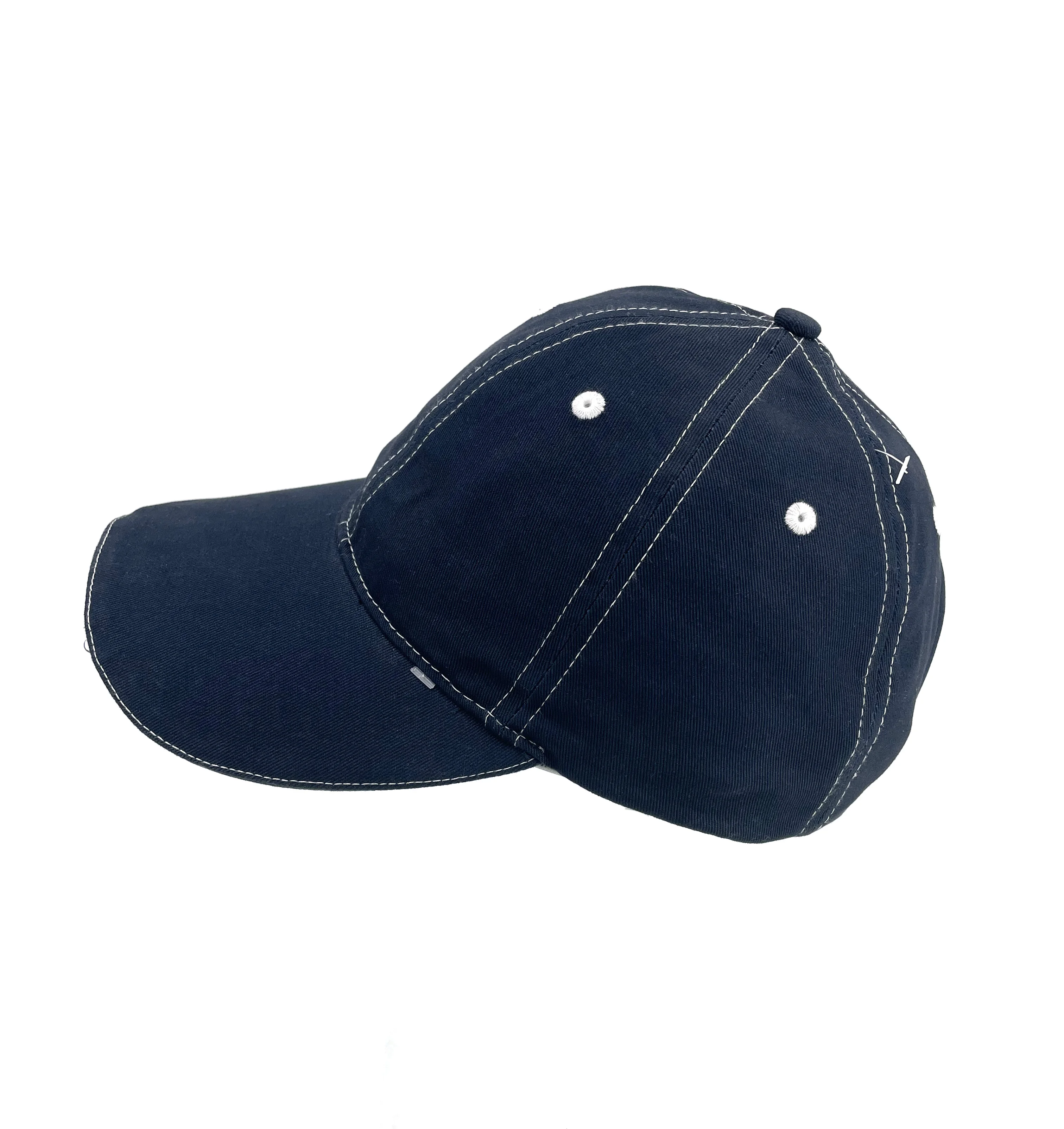 Wholesale Customized Navy Blue Hat with LED Light Baseball Hat for Camping,Running and Fishing Sports