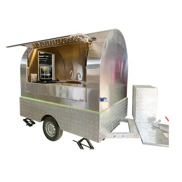 Горячая Распродажа, трейлер для мороженого, передвижной фургон для закусок, мобильный фургон, киоск для продажи еды с CE в Европе
