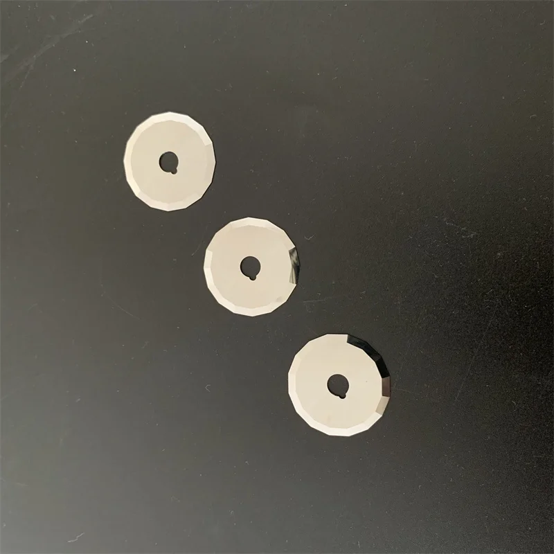 Ultra-thin tungsten steel small round knife for cutting adhesive and straw