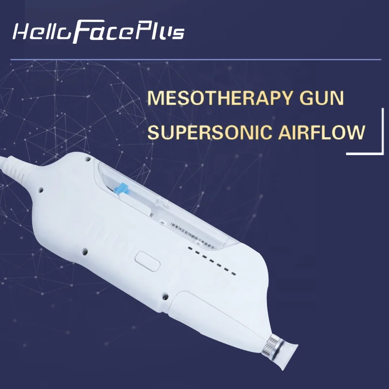 New product Meso gun no needle nutrition injector 2 in 1 RF mesotherapy machine skin rejuvenating anti aging skin care machine