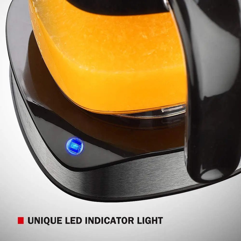 Electric Citrus Juicer 1.2L Large Volume, Orange Juicer with Powerful Motor and LED Working Lamp, Electric Lemon Squeezer