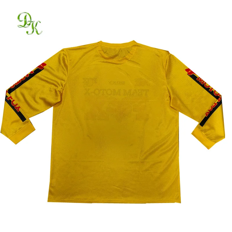 100% polyestercustom design sublimation motorcycle  jersey