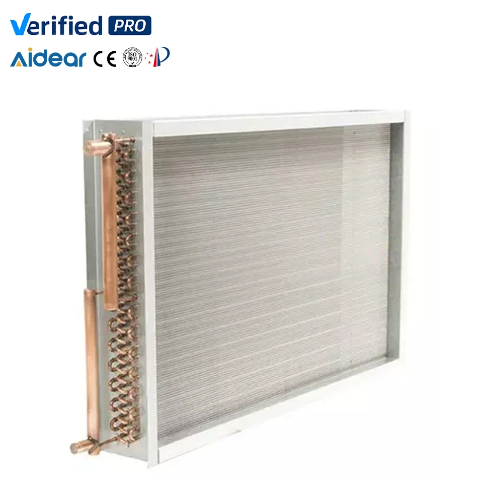 Aidear, трубчатый алюминиевый ребристый теплообменник из нержавеющей стали для холодильного аппарата