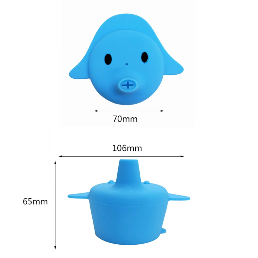2022 NEW silicone lid drink protection Cup Lids Cover Reusable Babies Toddlers Silicone Drink Cup Mug Cover Lids for kids