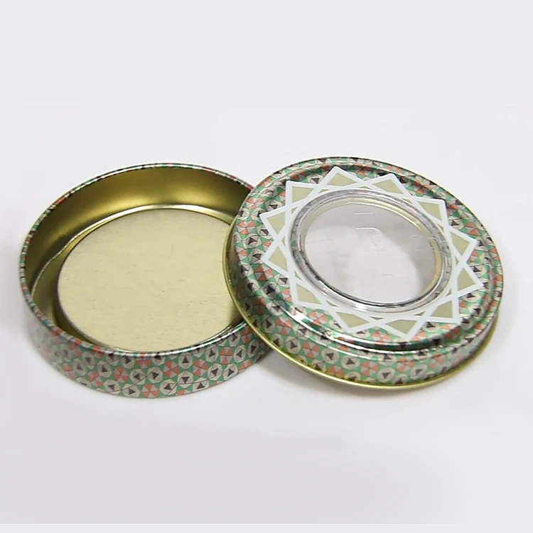 Hot Sale Metal Packaging saffron container Saffron Tin Box