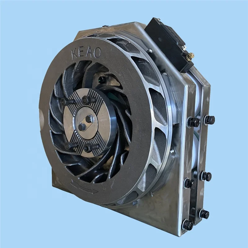 
Container truck eddy current retarder makes trip safe 