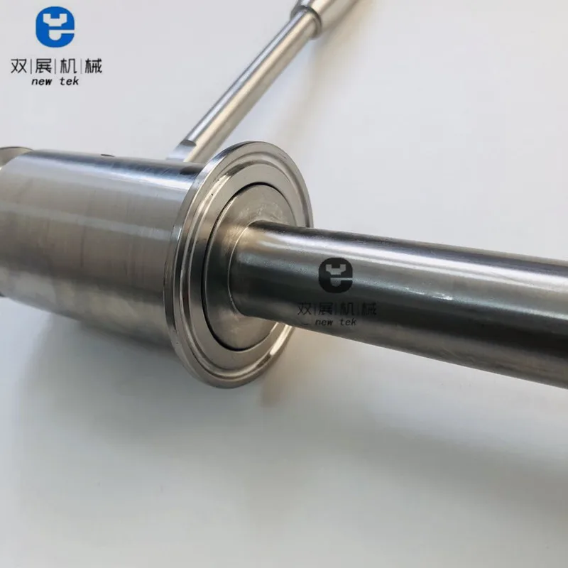 Sanitary Stainless Steel Rotating Fermenter Racking Arm with DIN11851 Fittings