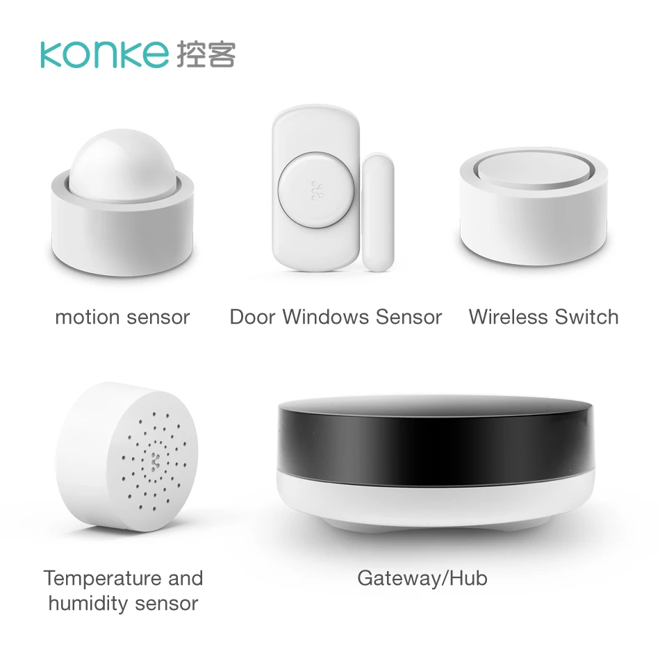 zigbee module wireless door sensor alarm motion sensor and other smart mini sensor for smart home set