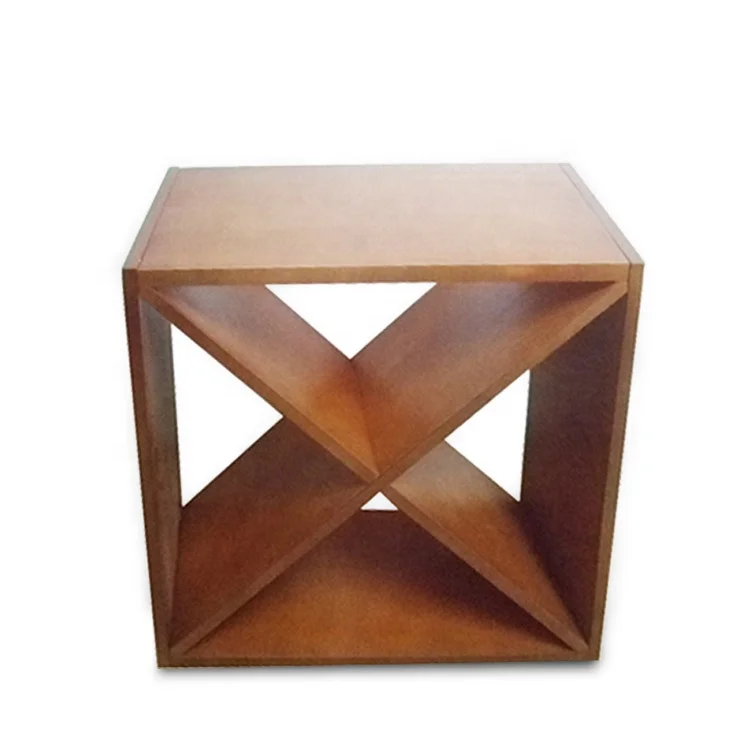 12 Bottle Wooden Wine Rack for Home & Kitchen Christmas Gift Countertop Liquor Cooler & Display Rack Laser Logo Beer Storage