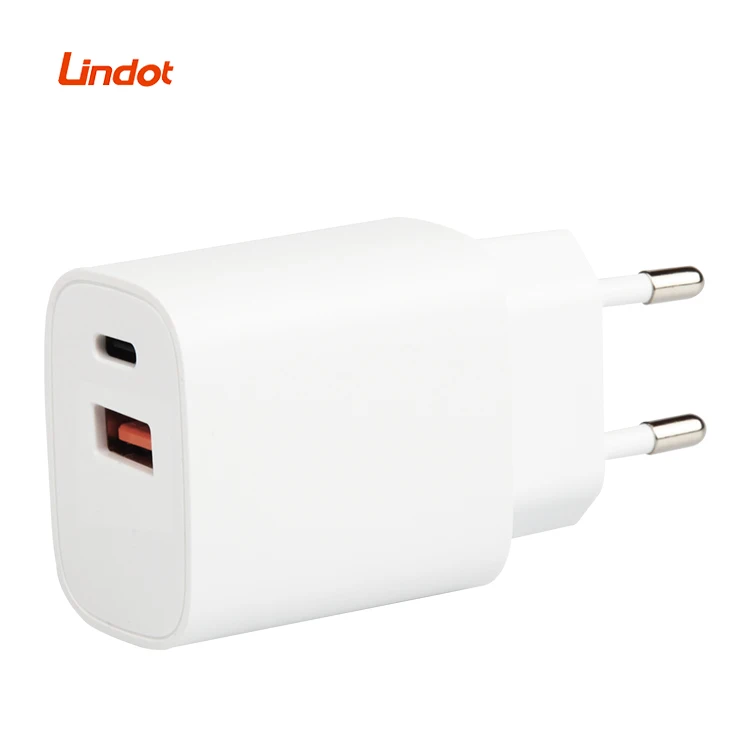 
Fast Phone Charger Trending Electronic Products QC 3.0 and USB C Port 18w Usb Wall Pd Charger Mobile Phone 2 X USB Electric PC 