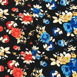 New designs printing ITY polyester 4 ways spandex fabric for lady