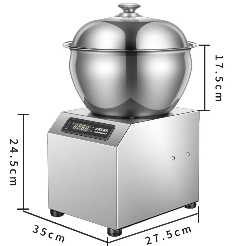 15 кг коммерческий и бытовой полностью Автоматический спиральный смеситель для хлеба машина из нержавеющей стали небольшой тесто-смеситель