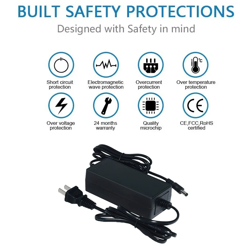 ac dc adaptor 24V 3A power adapters