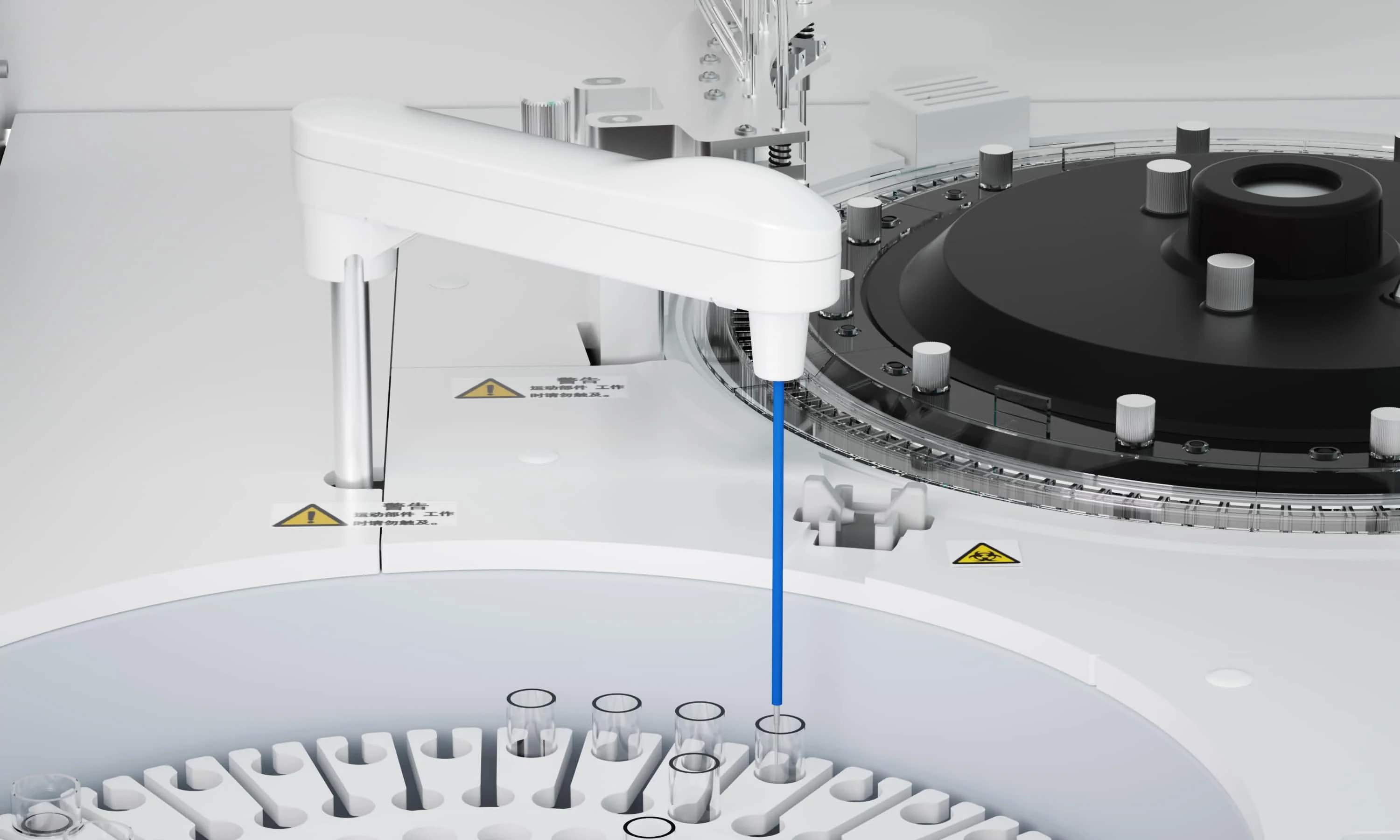 600 Tests/hour Clinical Analytical Instrument Auto Blood Chemistry Analyzer Automatic Biochemistry Analyzer