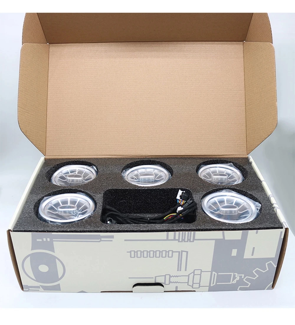 For Air Vent Turbine Nozzle Lamp A/C/E/S/V/CLA/GLA/GLC W176 W205 W213 W222 W447 W117 W156 X253 LED Car Outlet Ambient Light