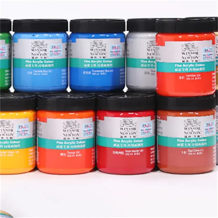Winsor & Newton 300ml artist acrylic paint color at competitive price acrylic color for canvas and paper art supplies