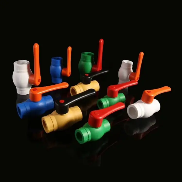 female iron threads ppr ball valve for water pipe and tube