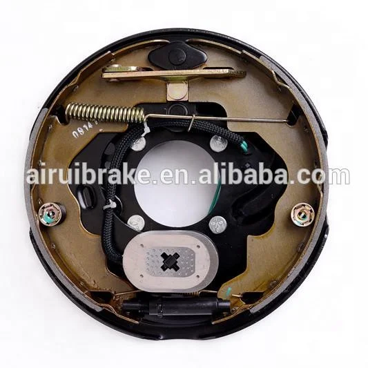 10' electric drum brake with parking lever for camper